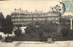 CPA Paris Le Palais Du Luxembourg