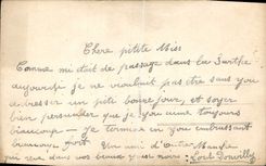 CPA Fantaisie Homme Soldat 