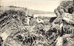 CPA Aux Manoeuvres Observatoire D'Infanterie Militaria