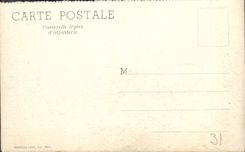 CPA Passerelle Legere D'Infanterie Militaria