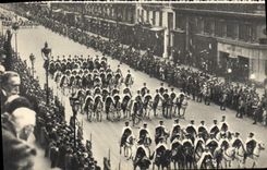 CPA Spahis Algeriens Cheval Militaria