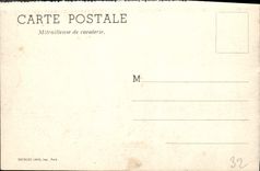 CPA Mitrailleuse De Cavalerie Militaria