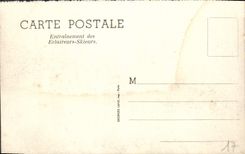 CPM Entrainement Des Eclaireurs Skieurs Chasseurs alpins Militaria