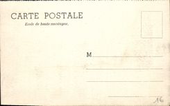 CPA Ecole De Haute Montagne Chasseurs alpins Militaria