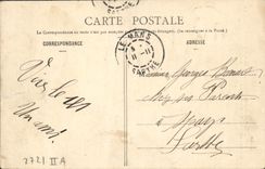 CPA Motif De Punition Militaria 