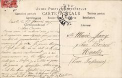 CPA Souvenir Du 10eme Hussard A Vous De Coeur Militaria 