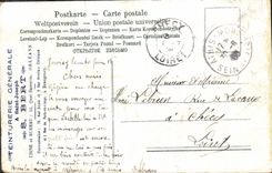 CPA Un Secours Militaria 