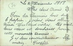 VINTAGE POSTCARD Fantasy Year 1919