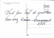 CPM Trachtengruppe Aus Dem Schwarzwald Gutach Folklore 