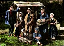 CPM Scenes Et Cosfumes Morvandeaux Famille Morvandelle 