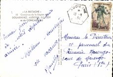 CPM La Bretagne Costumes De La Region Douarenez Audierne Ile Tudy Concarneau Folklore 