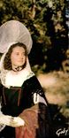 CPM Folklore De France La Normandie Coiffe et costume de la Plaine de Caen Jeune fille du Tournoi Duchesse Normandie