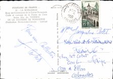 CPM Folklore De France La Normandie Coiffe et costume de la Plaine de Caen Jeune fille du Tournoi Duchesse Normandie