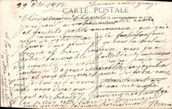 CPA Fantaisie Homme Soldat Militaria Bonne Annee