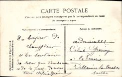 Conquistan y se ocupan al soldado del hombre de Fantaisie de la POSTAL de la VENDIMIA el lugar