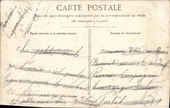 VINTAGE POSTCARD Fantasy Child Soldier Militaria Heart