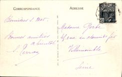 CPA Barque De Peche Par Gros Temps