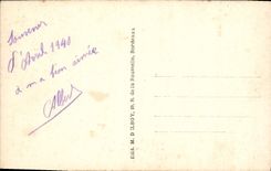 CPA Bordeaux Colonnade des Girondins Groupe Sud