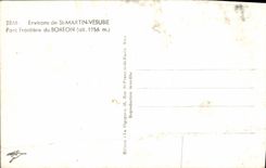 CPM Environs de St Martin Vesubie Pont Frontiere du Boreon