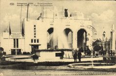 CPA Anvers 1930 Place du centenaire 