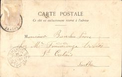 CPA Enfant La revanche du perroquet Oiseau