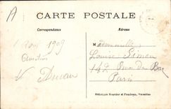 CPA Palais de Versailles Galerie des Glaces