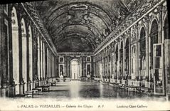 CPA Palais de Versailles Galerie des Glaces