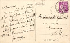CPA Villemeux Le Chateau de Renancourt Vallee de L'Eure