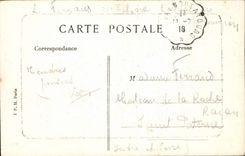 CPA Villeloin Coulange Bibliotheque de l'abbe Michel de Marolles 