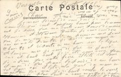 VINTAGE POSTCARD Versailles Basin of Neptune and the Alley of water