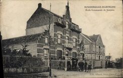 CPA Rousbrugge Haringhe Ecole communale de garcons