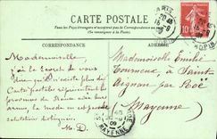 VINTAGE POSTCARD Paris the Bridge of Iena and Trocadero