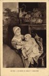 VINTAGE POSTCARD Van Dyck Children Of Charles 1st of England