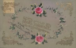 CPA Fantaisie Fleurs 