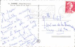 CPM Cannes Vue du Casino et du Port Bateaux