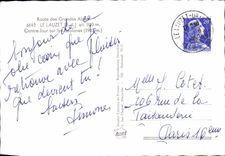 CPM Le Lauzet Contre jour sur les Seolanes