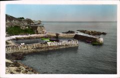 CPM la Hague Anse St martin Le petit port des Vaux 
