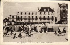 CPA Quiberon Un Coin de la Plage Hotel Penthievre