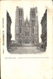 CPA Bruxelles Eglise Des Saints Michel et Gudule