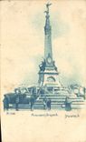 CPA Bruxelles Monument Anspach