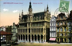CPA Bruxelles Grande Place Maison du roi 