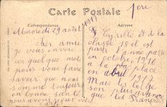 CPA Ypers La Cathedrale Saint Martin Avant et Apres le Bombardement Militaria