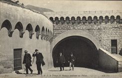 CPA Monaco SAS le prince de Monaco rentrant au palais 