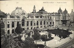 CPA Monte Carlo Facade du Casino