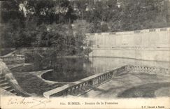 CPA Nimes Source de la Fontaine
