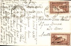 CPA Mont Carlo Le Casino et les Terasses