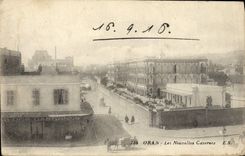 CPA Oran Les Nouvelles Casernes Militaria