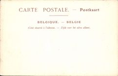 CPA Spa Vue Prise de la Route de L'Hippodrome Hippisme Cheval