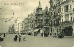 CPA Ostende La Digue Centrale