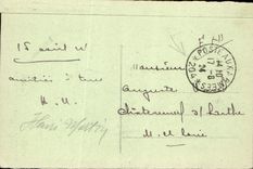 CPA Mayence Monument De Gutenberg Et Cathedrale Cachet poste aux Armees 204